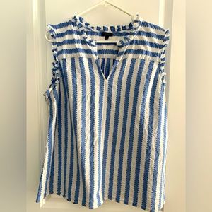 Talbots sleeveless top. XL